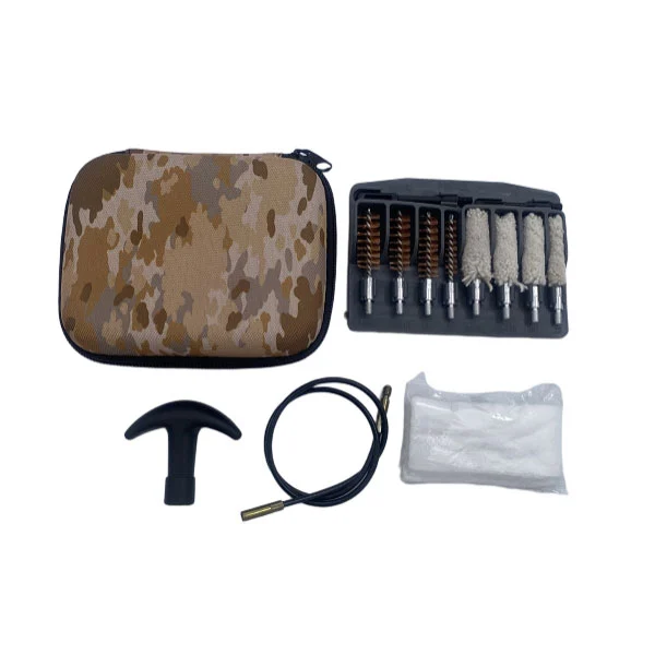 Kit de curățare a pistolului cu pistol cu ​​carcasă moale Camo