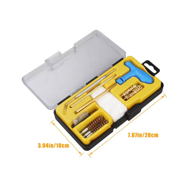 Handgun Cleaning Kit with Brass Jags